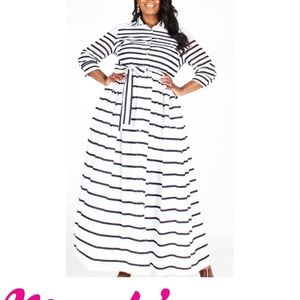 Black and White Dress